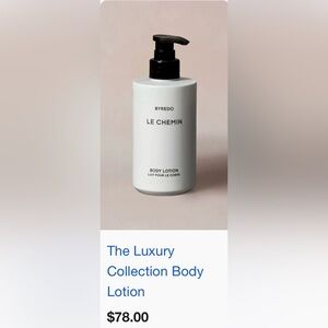 Byredo Le Chemin Body Lotion - White and Black Accents